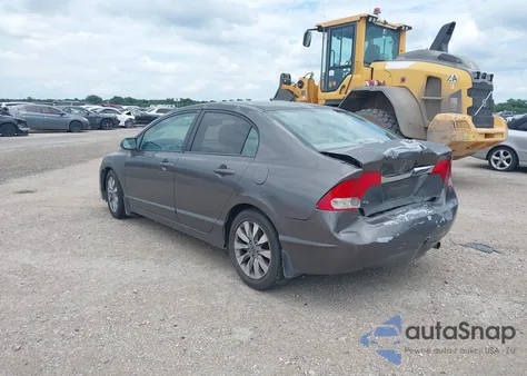 2009 Honda Civic Ex-L z USA, uszkodzony, nr VIN 2HGFA169X9H529081
